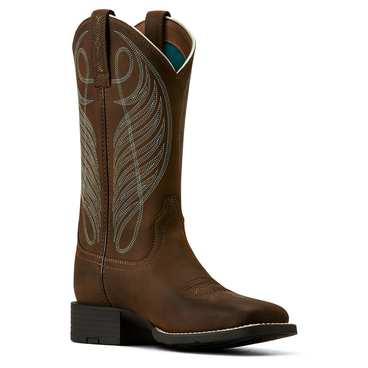 Women s Round Up Wide Square Toe Ariat New Zealand