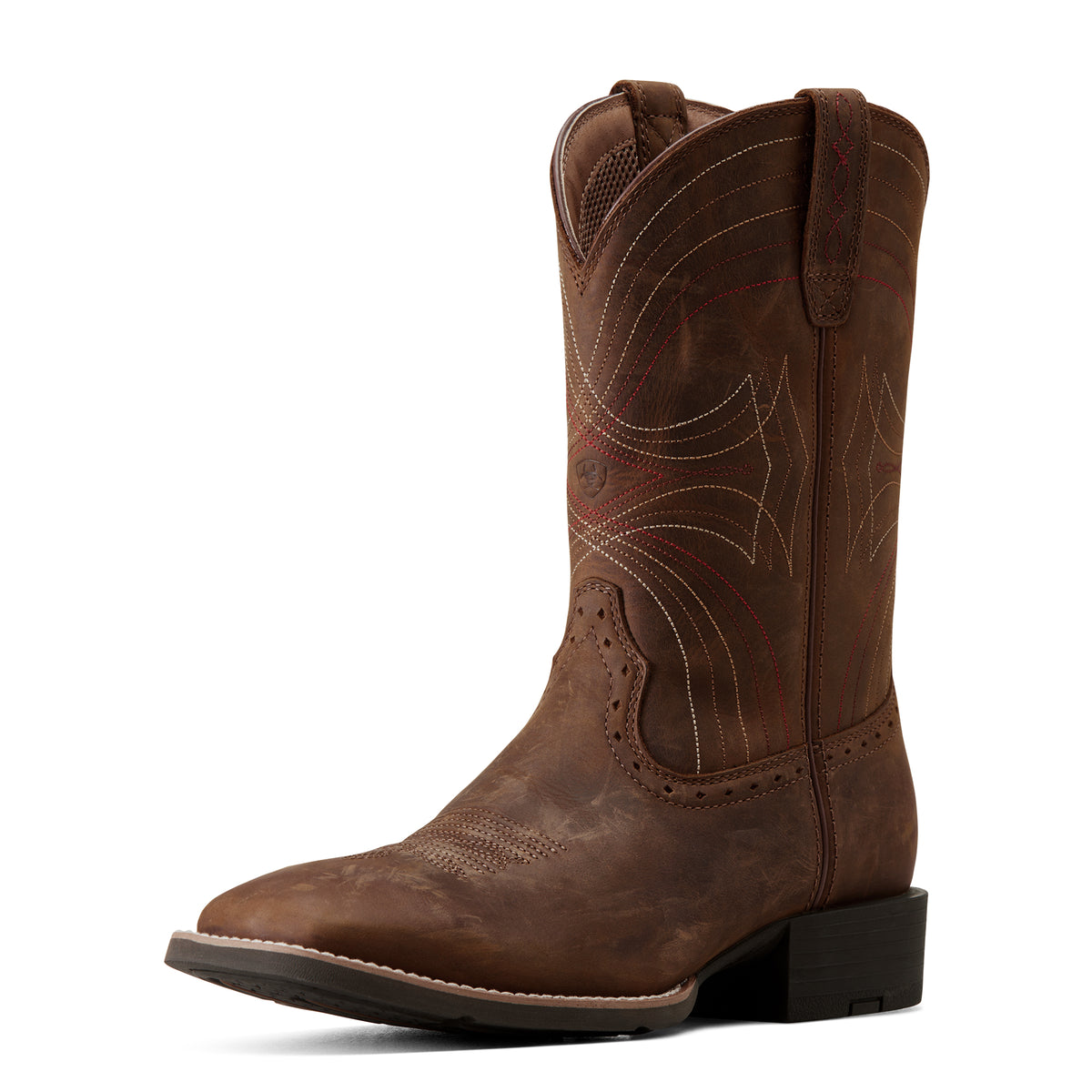 Mens square 2024 toe western boots