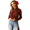 Retro Rose Rodeo Quincy Shirt