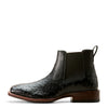 Men's Booker Ultra Exotic - Jet Black Full Quill Ostrich Leather