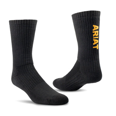 Premium Cotton Crew Socks PK3