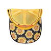 Sunflower Script Trucker Cap