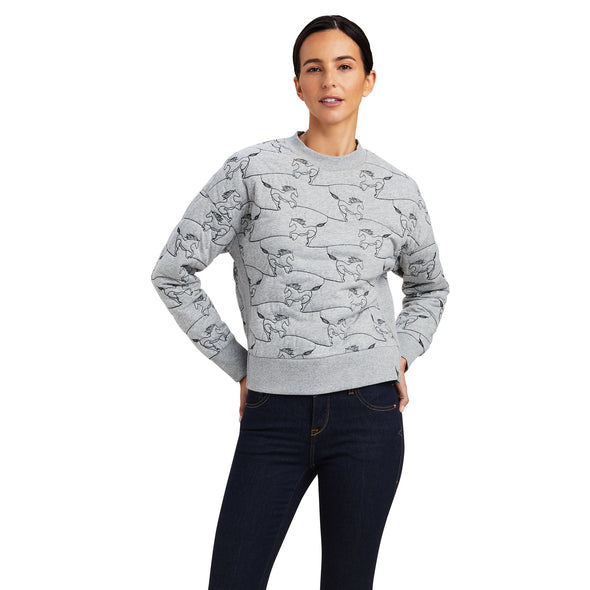 Contour Equine Crew Sweatshirt