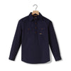 Youth Rebar Half Button Workshirt