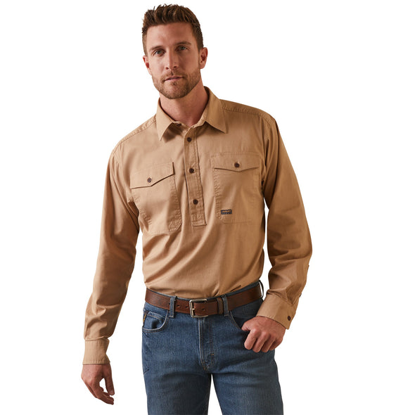 Rebar Half Button Workshirt