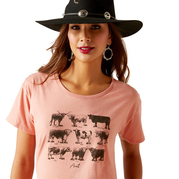 Cow Chart Tee